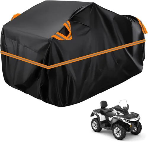 Vista 91 de Cubierta para ATV impermeable compatible con Arctic Cat H1 EFI TRV Cruiser 4x4 2011, cubierta de 210D para vehículos de 4 ruedas, cubierta para quad