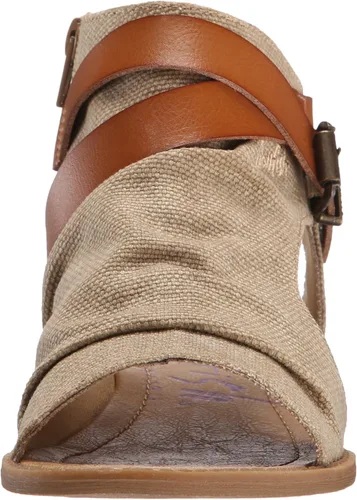 Vista 2 de Blowfish Balla Sandalias con taco estilo cuña, para mujer