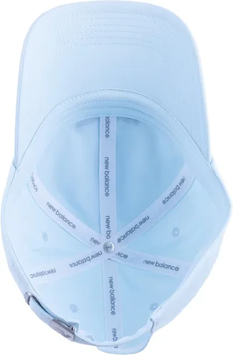 Vista 4 de New Balance Gorro NB con logotipo lineal para hombre y mujer
