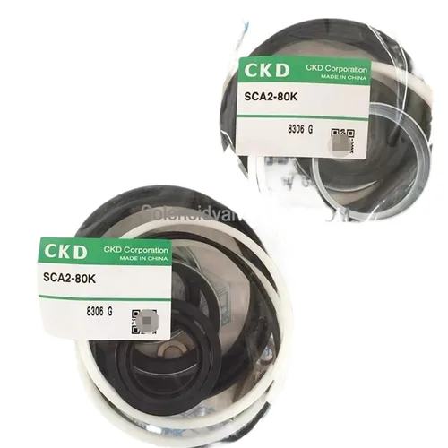 Vista 2 de Single Piston Rod Cylinder Repair Kit SCA2-40K SCA2-50K SCA2-63K SCA2-80K SCA2-100K SCA2-125K SCA2 Series(SCA2-100K)