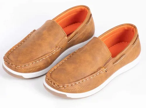 Vista 2 de Mocasines para niños, zapatos de barco casuales para niños, zapatos de vestir para niños