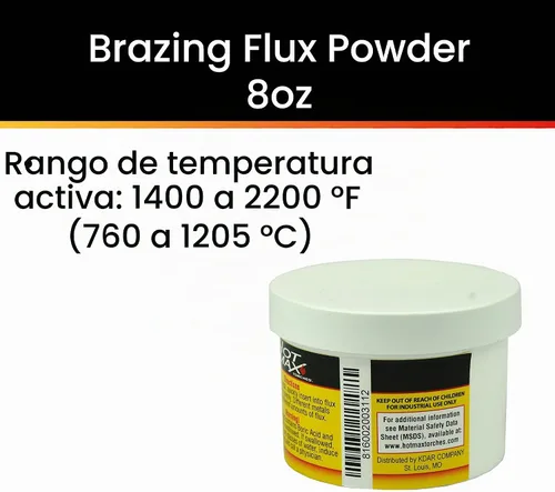 Vista 3 de Hot Max 24000 - Polvo de fundente para soldadura, 8 onzas
