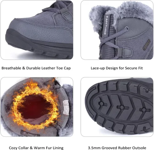 Vista 5 de Botas de nieve impermeables para mujer