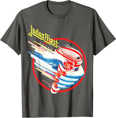 Vista 18 de Judas Priest Camiseta Turbo Album Negro