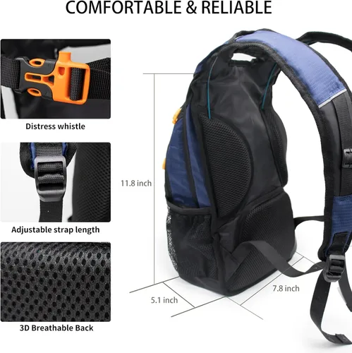 Vista 6 de Water Backpack Hydration Backpack with Bladder Lightweight & Waterproof Hydration Pack for Hiking, Cycling, Running,Climbing Outdoorer ,Gift for dad