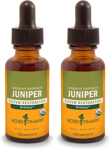Vista 8 de Herb Pharm Gotas de extracto líquido orgánico certificado para soporte del sistema urinario enebro 1 oz