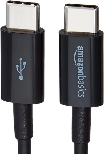 Vista 3 de Amazon Basics - Cable de carga rápida USB-C a USB-C 2.0, velocidad de 480Mbps, certificado USB-IF, para Apple iPhone 16/15, iPad, Samsung Galaxy