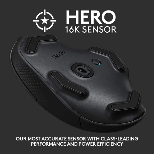 Vista 4 de Logitech G G604 Lightspeed - Mouse inalámbrico para juegos con 15 controles programables, hasta 240 horas de duración de la batería, modos