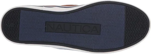 Vista 4 de Nautica Akeley - Tenis para niños sin cordones para jóvenes y niños (niños grandes, pequeños y bebés)
