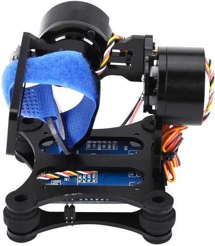 Vista 5 de Gimbal sin escobillas BGC 2 2 estabilizador para 3 3+4 cámaras 3-Axis Drone Gimbal con marco de aleación de aluminio CNC
