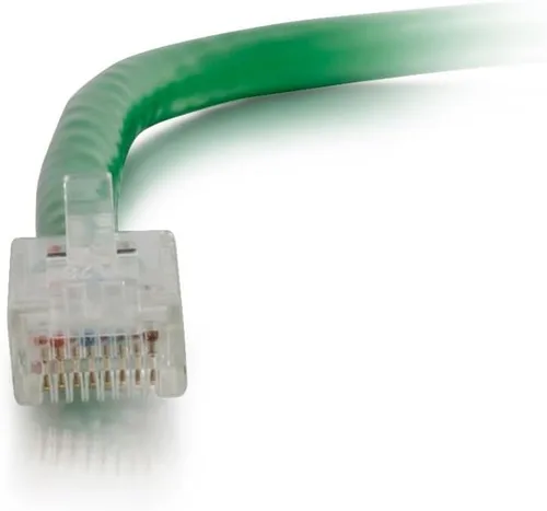 Vista 65 de C2G, cables Cat 6, parche de cables sin arranque, Negro