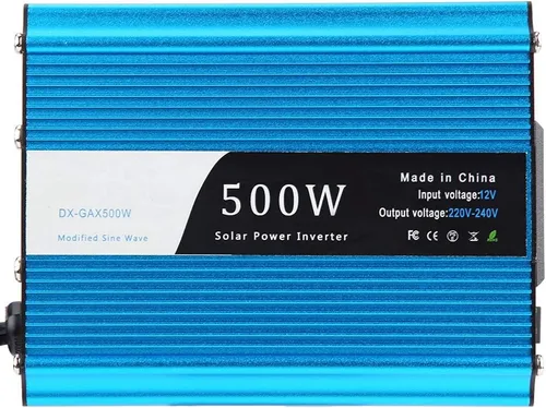 Vista 6 de 500W DC 12V a AC 220V-240V pico 600W convertidor de coche adaptador USB dual