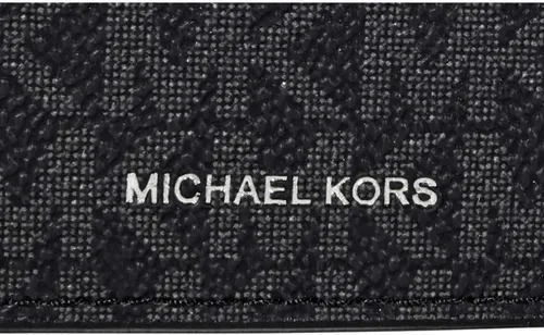 Vista 5 de Michael Kors Billetera delgada con logo Greyson para hombre, color negro