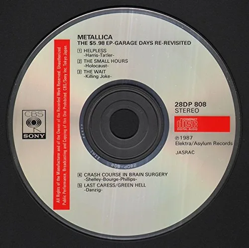 Vista 4 de The 598 EP Garage Days Re-Revisited - Metallica