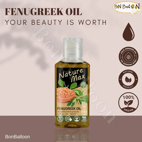 Vista 7 de bonballoon Nature Mix Aceite de fenogreco Aceites esenciales Orgánico Natural Sin diluir Puro para el crecimiento del cabello Cuidado de la salud