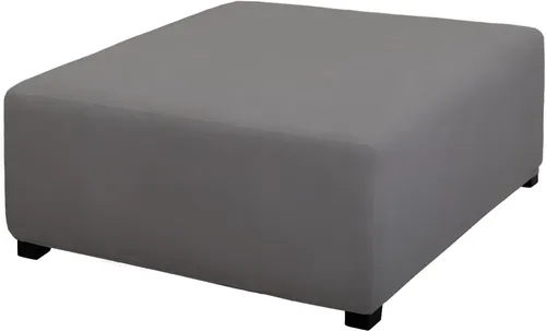 Vista 21 de PureFit Funda otomana súper elástica de ajuste perfecto cuadrada - Fundas otomanas para taburete y muebles plegables de almacenamiento para sala