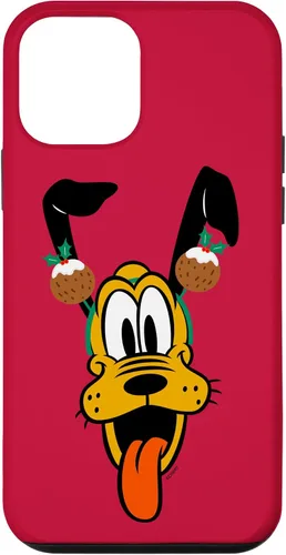 Vista 16 de Disney Plutón - Funda para iPhone 17 con diadema de pudín navideño