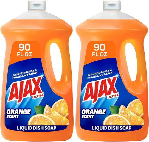 Vista 16 de Ajax Ultra Jabón Líquido para Platos con Fabuloso, Aroma a Lavanda, 52 Oz