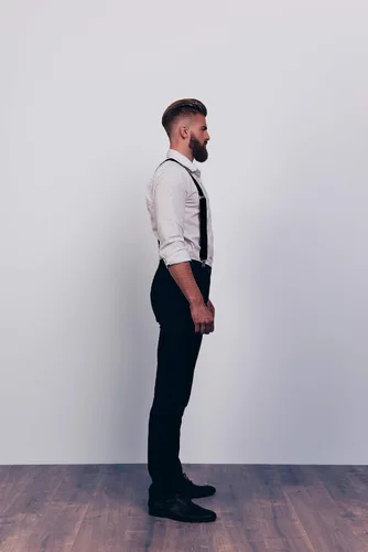 Vista 7 de Tirantes ajustables para hombre, 2 pulgadas de ancho, con tirantes ajustables