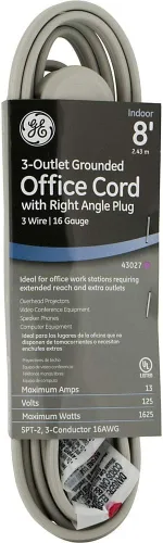 Vista 8 de GE JASHEP43019 Cable de extensión con conexión a tierra interior de 3 salidas