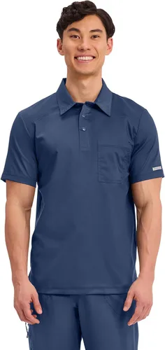 Vista 10 de Cherokee Revolution - Ropa quirúrgica para hombre, polo, de enfermería, con Negro
