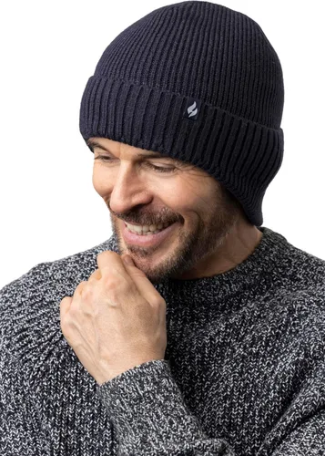 Vista 5 de Gorro térmico de lujo de expedición de acrílico para hombre para invierno