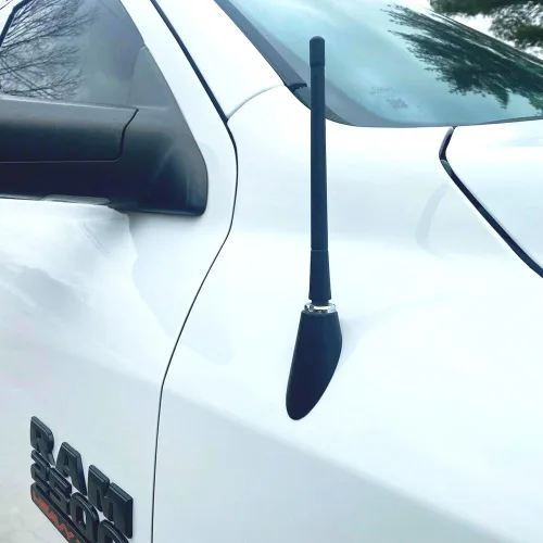 Vista 2 de VOFONO Antena Corta para Dodge Ram 1500 2500 3500 2009-2025, Accesorios para Camiones Dodge Ram 1500, Antena Clásica Warlock Dodge Ram de 7 Pulgadas