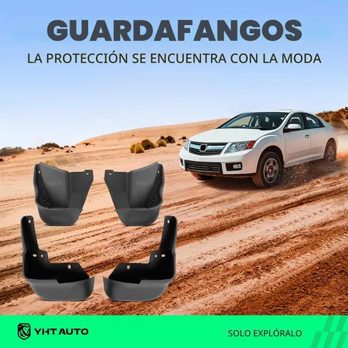Vista 2 de YHTAUTO Juego de 4 guardabarros y protectores contra salpicaduras, accesorios de repuesto para Honda Civic 1996-2000 Coupé Sedán, no apto