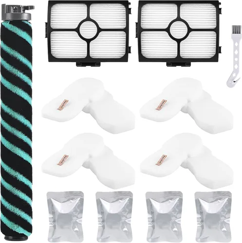 Vista 8 de Paquete de 7 filtros HZ4002 de repuesto compatibles con Shark HZ3002 HZ3000 HZ4000 HZ4002 Stratos ultraligero con cable, 2 filtros, 4 filtros