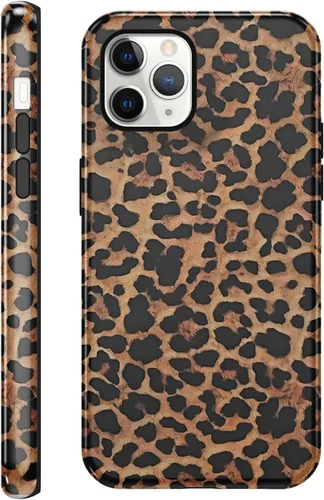 Vista 56 de Funda de teléfono con estampado de guepardo para iPhone 7/8/SE 2020/2022 de 4.7 pulgadas, funda de lujo con diseño de leopardo marrón coqueta a