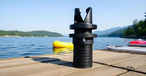 Vista 8 de Adaptador de bomba inflable Compresor Tabla de paleta Adaptador de bomba Adaptador de válvula de aire Conector para tabla de remo de barco inflable