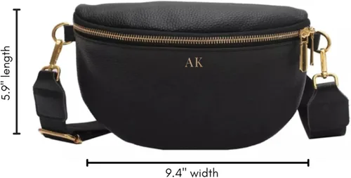 Vista 11 de Leather Fanny Pack Crossbody Bags for Women Trendy Sling Bag for Women Small Crossbody Bags for Women Vacation Essentials Handbags Crossbody Purse