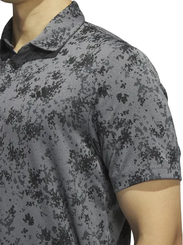 Vista 4 de adidas Men's Burst Jacquard Polo Shirt