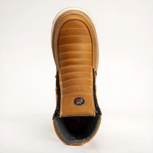 Vista 5 de King Welt Ultra Flex 6 "339 cremallera doble densidad ligero hombres botas de trabajo Habana