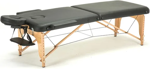 Vista 19 de Mesa de masaje profesional, 2 camas plegables con reposacabezas + reposabrazos + bolsa de hombro para extensiones de pestañas, spa, mesa de tatuaje