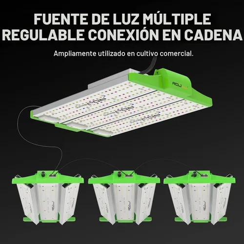 Vista 6 de RDJ Bouns - Luces LED de cultivo para plantas de interior, espectro