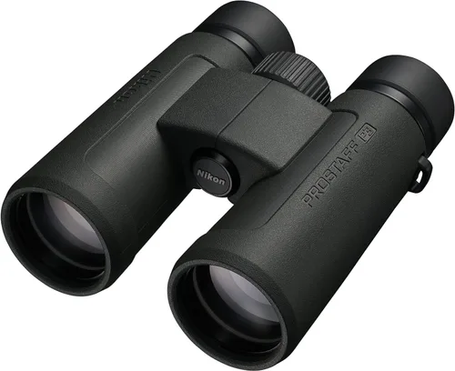 Vista 10 de Nikon PROSTAFF P3 8x30 Binocular Binocular compacto resistente al agua, antiempañamiento y con armadura de goma, amplio campo de visión y largo