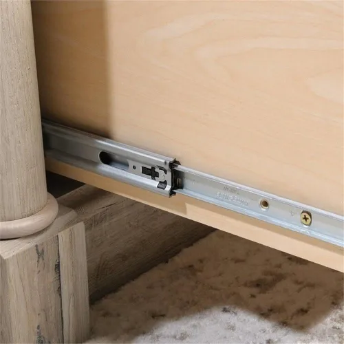 Vista 8 de Pemberly Row Escritorio contemporáneo en forma de L de madera de diseño contemporáneo de 65 x 69 pulgadas con almacenamiento, cajones, panel Roble