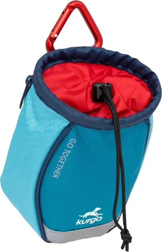 Vista 4 de Kurgo Go Stuff It Bolsa de Premios para Perros, Bolsa de Entrenamiento de Premios para Perros, Bolsas de Premios para Mascotas, Riñonera Manos