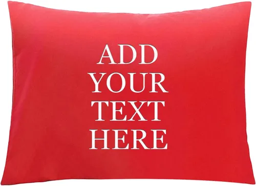 Vista 80 de Personalized Passion Fundas de almohada de tamaño estándar (20 x 26 pulgadas), fundas de almohada estándar con cierre de sobre suaves y acogedoras