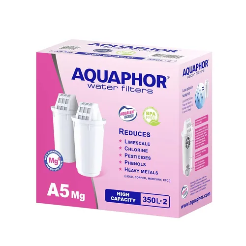 Vista 7 de AQUAPHOR Provence - Jarra de filtro de agua de 4,2 L, para reducción de cloro y otras impurezas, incluye 1 cartucho de filtro A5 con magnesio