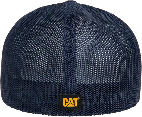 Vista 2 de Caterpillar Gorra plana de cuero Diesel Power para hombre