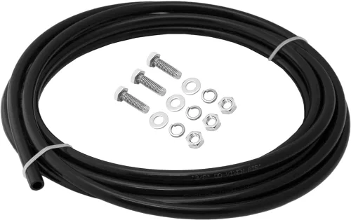 Vista 7 de Vixen Horns - Cuerno de tren para camión/coche. 4 Bocinas de aire con trompetas negras (XLong). Sonido súper fuerte en dB. Se adapta a vehículos