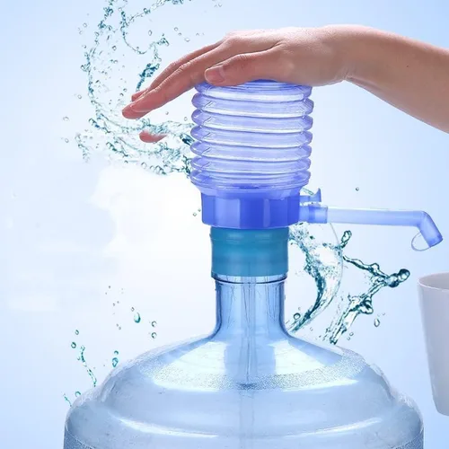 Vista 4 de Bomba de agua manual, dispensador de agua, bomba de mano universal, bomba manual universal de agua potable, dispensador manual de presión manual