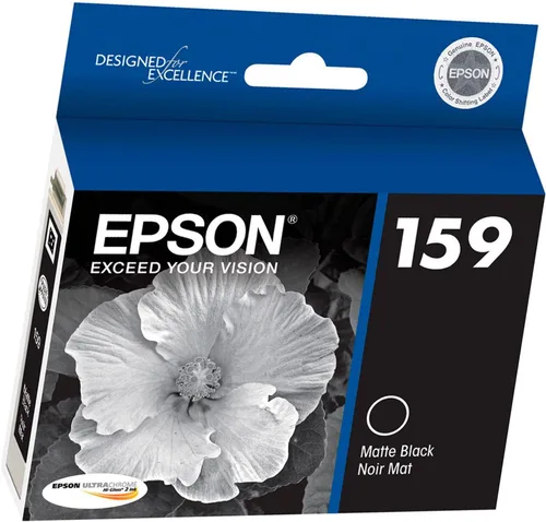 Vista 3 de Epson T159820 UltraChrome Hi-Gloss 2 Negro Mate -Cartucho (T159820)