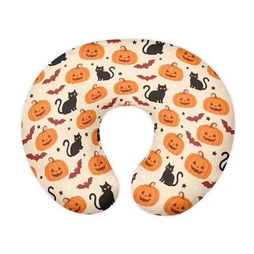 Vista 12 de Nursing Pillow Cover Stretchy Autumn Mushroom Ombre Cover for Breastfeeding Pillows Nursing Pillow Case for Newborn Fits the Original Support Pillow