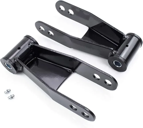 Vista 5 de Wulf Kit de elevación de nivelación delantera y trasera de 4 pulgadas con husillos y grilletes 2001 a 2011 compatible con el modelo Ford Ranger 2WD
