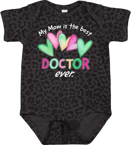 Vista 6 de inktastic Body para bebé My Mom Is the Best Doctor Ever