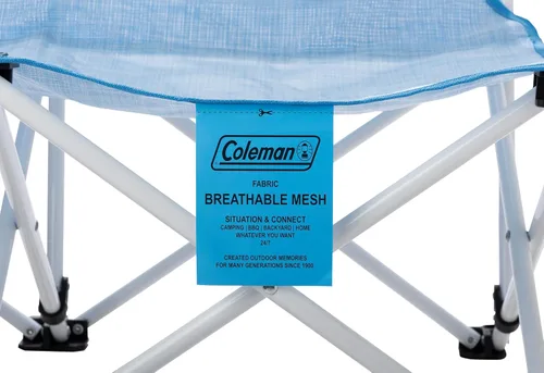 Vista 6 de Coleman Fan Chair Double Mesh (Crystal Blue)