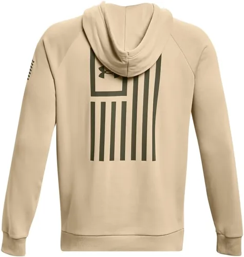 Vista 6 de Under Armour Sudadera con capucha de forro polar Freedom Flag para hombre